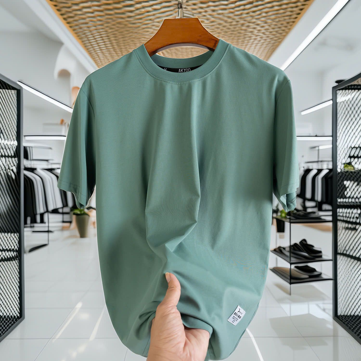 Áo Thun Cotton Big Size Nam Đủ Màu