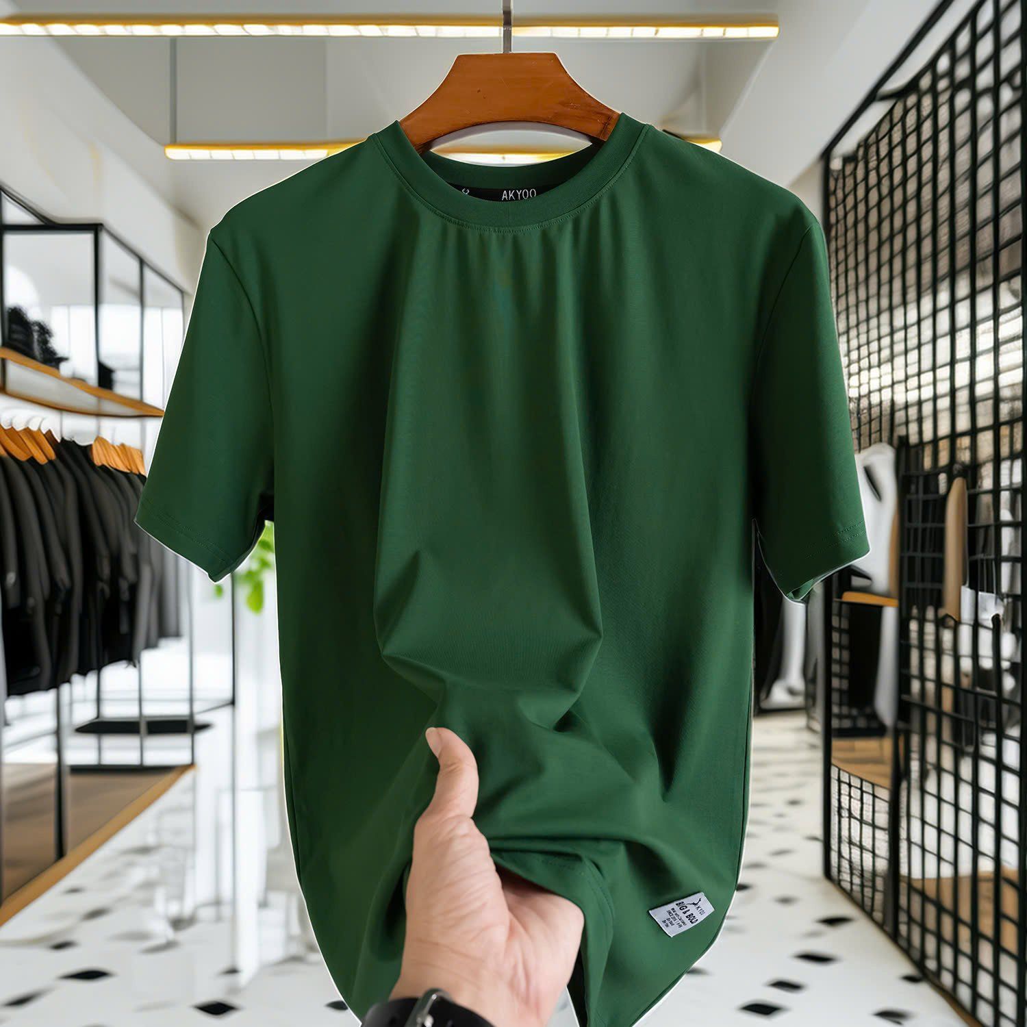 Áo Thun Cotton Big Size Nam Đủ Màu