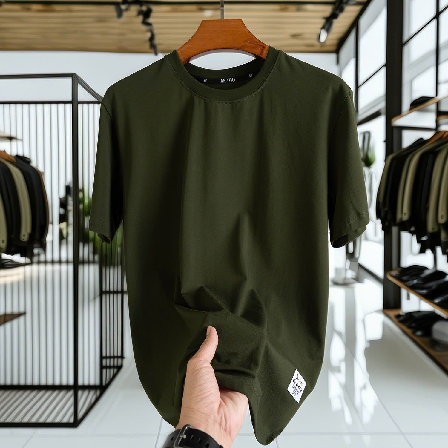 Áo Thun Cotton Big Size Nam Đủ Màu