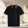 Áo Polo Viền Nâu Big Size Nam