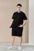 Áo Polo Viền Nâu Big Size Nam