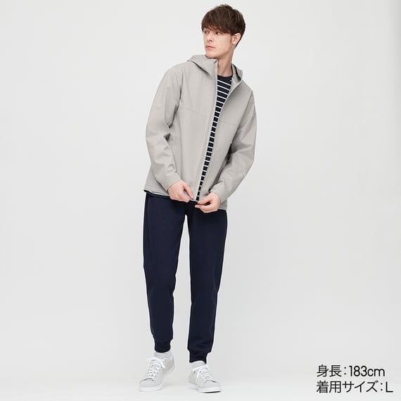 Áo khoác gió chống nước Blocktech Uniqlo - Shop Nhất