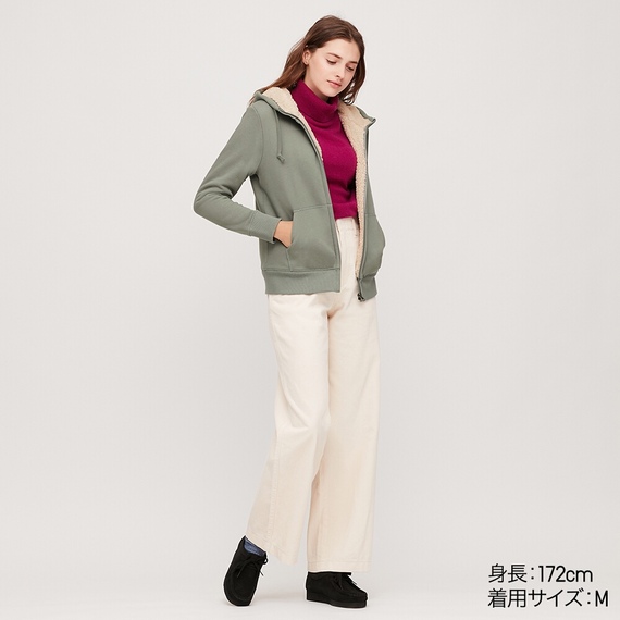 Áo Uniqlo Lông Cừu Mềm Mại Ấm Áp Dành Cho Nữ