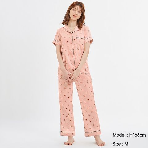Bộ đồ ngủ Pijama nữ cộc tay Gu Uniqlo hoạ tiết quả đào – Shop Nhất |  Shopnhat.vn