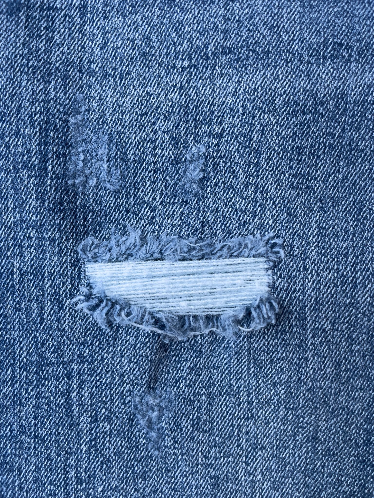 Quần Jeans Nam Dáng Rộng Relax Màu Xanh Sáng - Men's Wide-Leg Relax Fit Light Blue Jeans - 222MD4080F1
