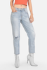 Quần jean nữ dáng đứng. Distressed Straight Jeans - 120WD2083F2910