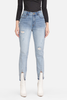 Quần jean nữ dáng suông. Paneled Jeans - 120WD2087F1930