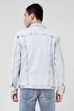 Áo Khoác Jeans Nam Dáng Rộng. Bleach Denim Jacket - 121MD4044F2910