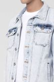 Áo Khoác Jeans Nam Dáng Rộng. Bleach Denim Jacket - 121MD4044F2910