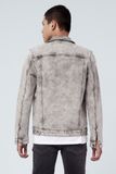 Áo Khoác Dáng Rộng, Xám Khói. Grey Type 3 Denim Jacket  - 121MD4044F5030