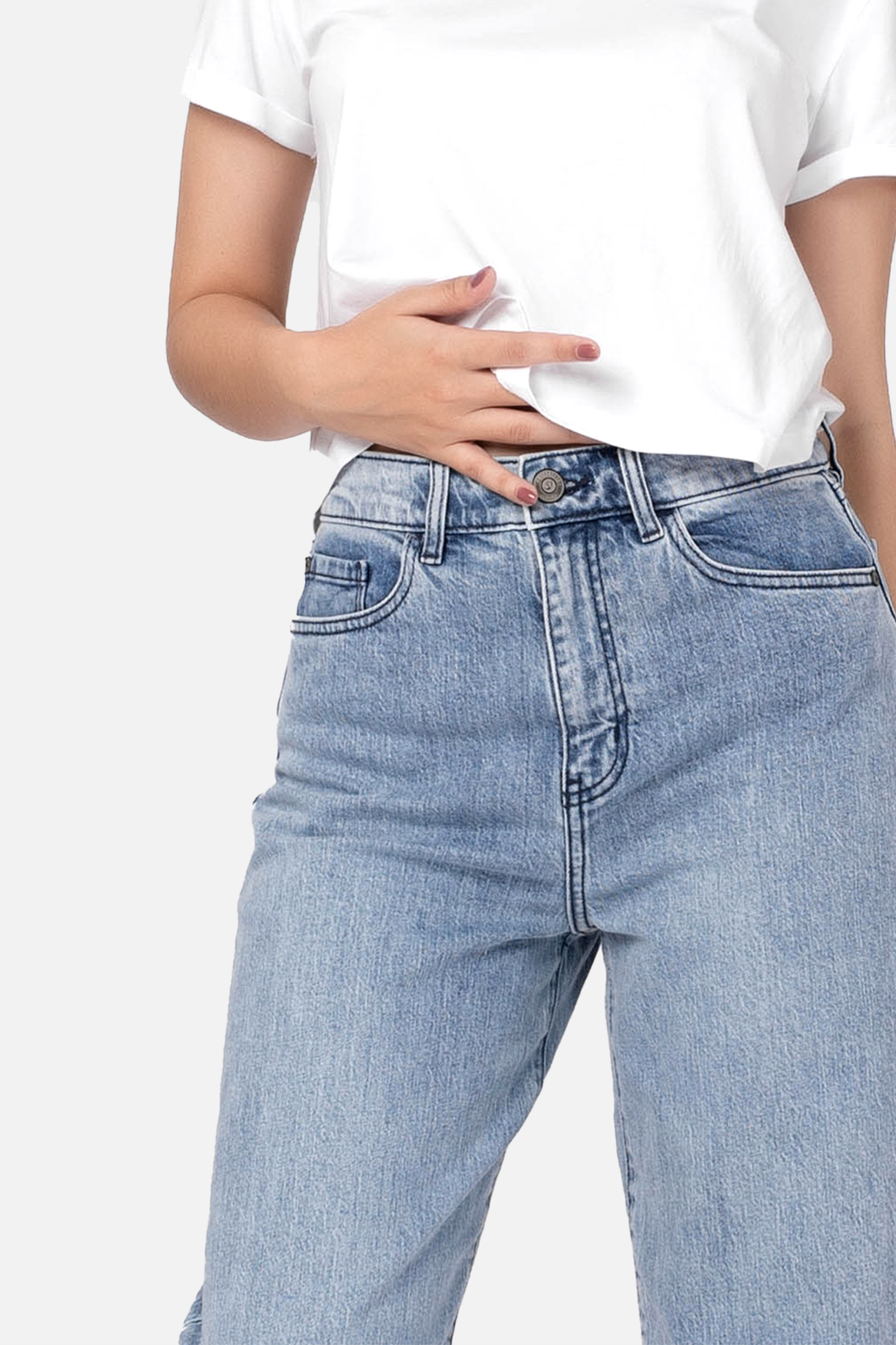Quần Jeans Nữ Dáng Balloon Mom Jeans - 121WD2087B1