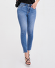 Quần Jeans Nữ Dáng Skinny Xanh Đậm Vừa. Medium Blue Skinny Jeans - 122WD1081B3950