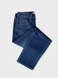 Quần Jeans Nam Màu Xanh Đậm Dáng Straight. Straight Dark Blue Men's Jeans - 123MD4083B1970