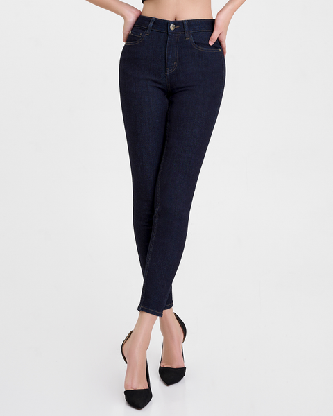 Quần Jeans Nữ Xanh Đậm Dáng Ôm. Dark Indigo Skinny Jeans - 221WD1081B2990