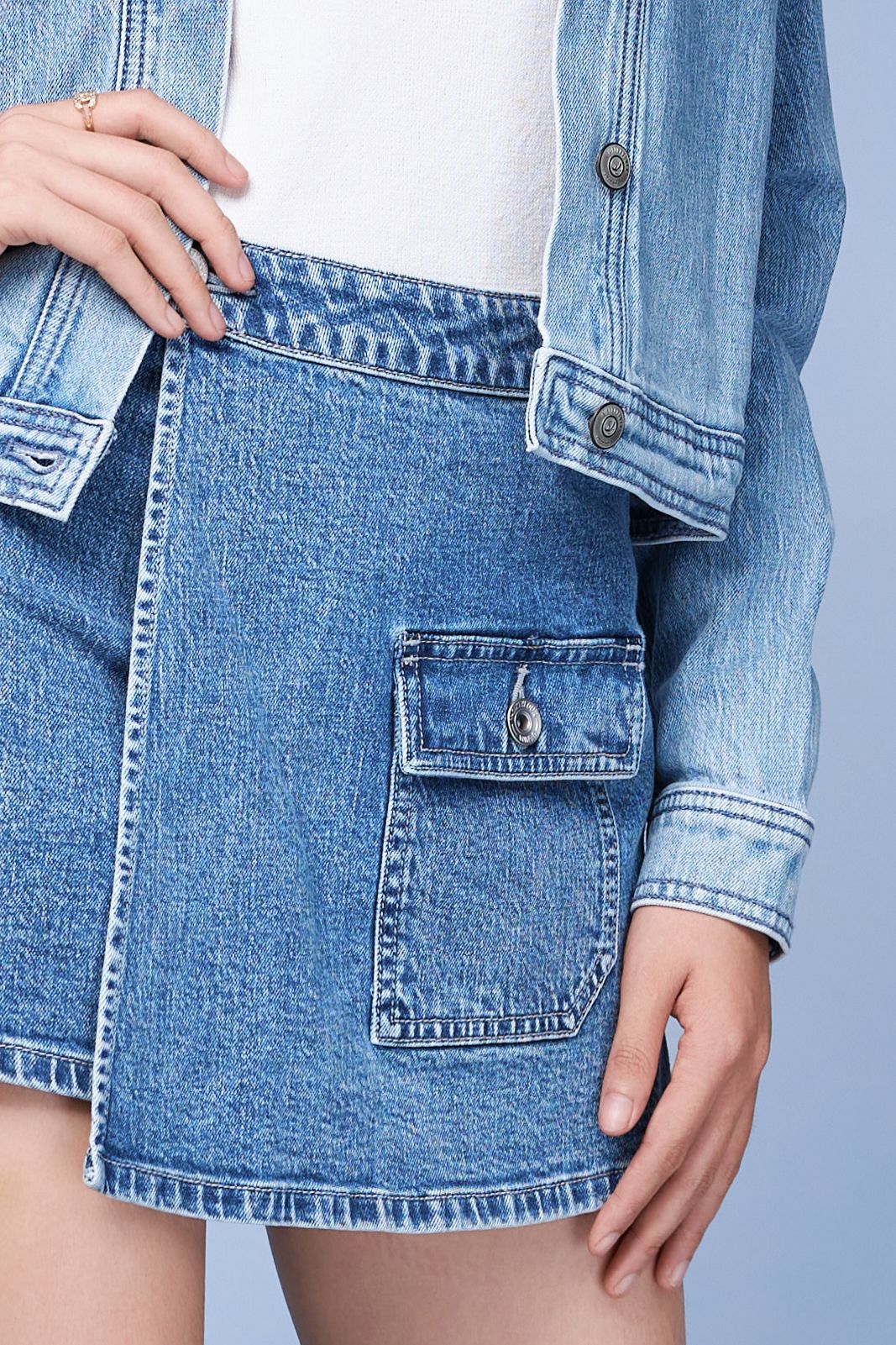 Quần Ngắn Giả Váy Dáng Chữ A. Short Pants With A-line Skirts - 222WD1104F1930