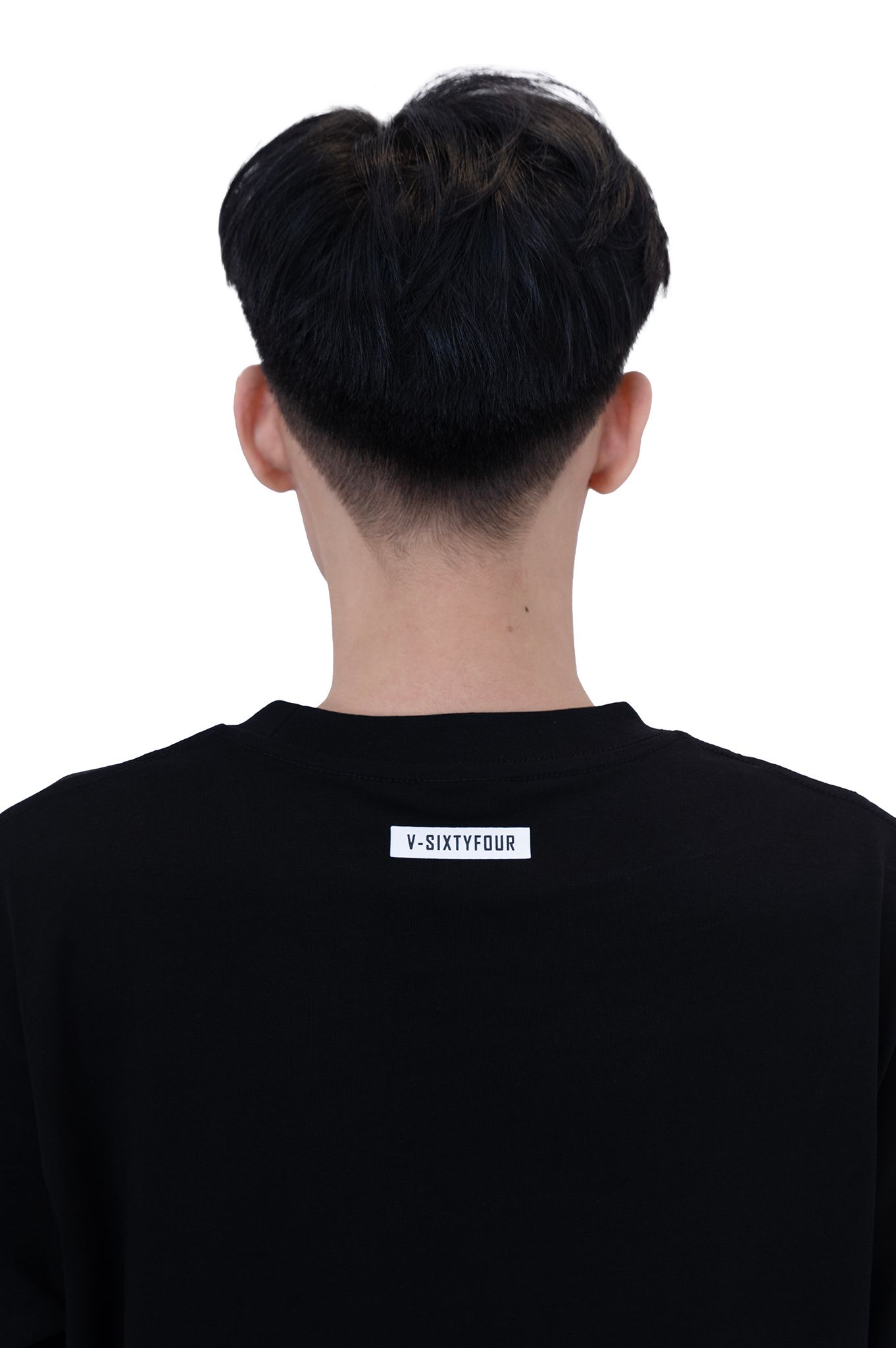 Áo Thun Nam Cotton Màu Đen Hoạ Tiết Typo Wildlife Art - 224MN3023B4001