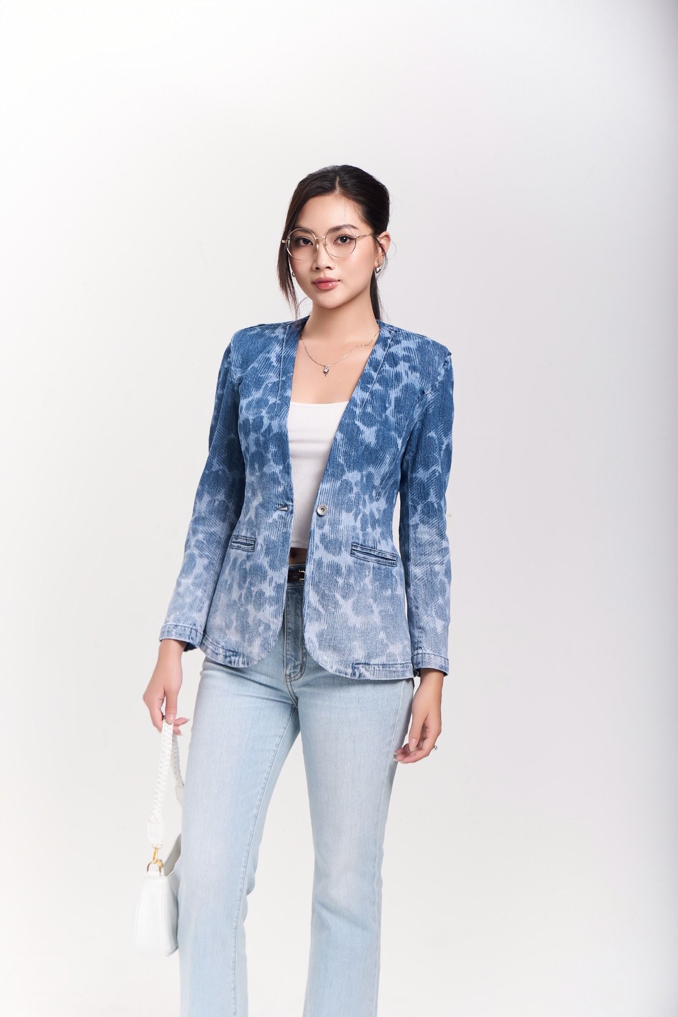 Áo Vest Nữ Dáng Ôm Tay Dài. Women's Slim Fit Long Sleeve Vest - 223WD2071A1