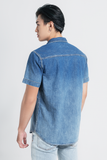 Áo Sơ Mi Denim Nam Màu Ombre. Ombre Denim Shirt - 121MD4033F3950