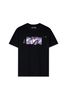 Áo Thun Nam Dáng Oversize Họa Tiết Hologram Màu Đen. Men's Oversize T-Shirt With Hologram Pattern In Black - 124MN3023F1001