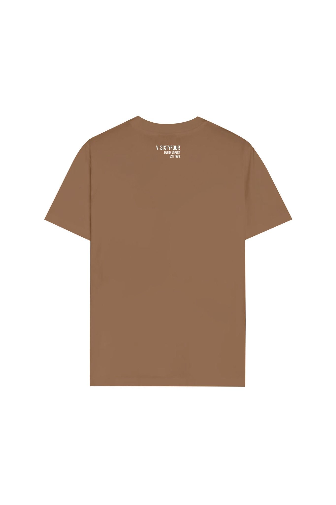 Áo Thun Nam Oversize Màu Cacao. Cocoa Color Oversize Men's T-shirt - 124MN3023F1