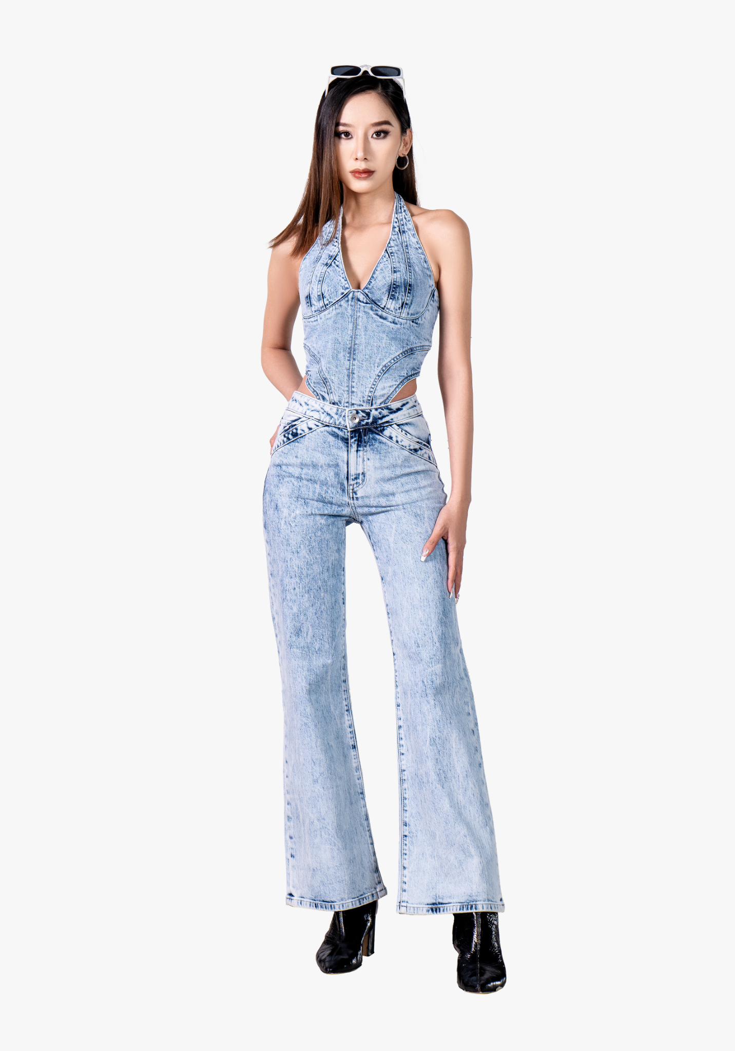 Áo Kiểu Nữ Không Tay Dáng Ôm. Women's Slim Sleeveless Blouse - 223WD1015F1