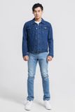 Áo khoác Jeans nam dáng rộng - 121MD4044B1950