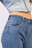 Quần Jeans Nữ Dáng Relax Hiệu Ứng Xù Bề Mặt. Women's Jeans Relax Skin Rugged Effect - 123WD1080F1930