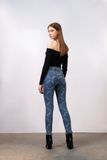 Quần Jeans Nữ Dáng Slim Fit Laser. Slim Fit Laser Women's Jeans - 222WD2082F2950