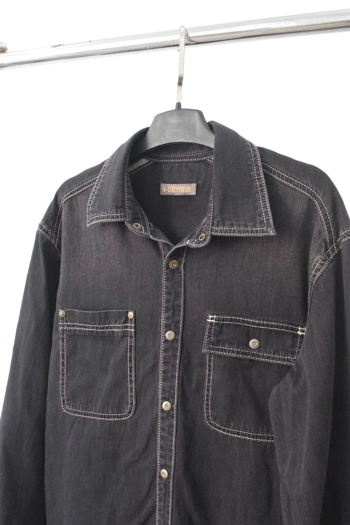 Áo sơ mi nam dài tay V-SIXTYFOUR  sang trọng, lịch lãm - 224MD3034F1