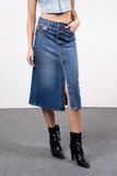 Chân Váy Denim Nữ Dài Dáng Chữ A. Women's Long A-Line Denim Skirt - 123WD2116F1950