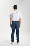 Quần Jeans Nam Dáng SlimFit Màu Med Blue. Men's SlimFit Jeans in Med Blue - 123MD3082B1950