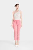 Quần Jeans Nữ Dáng Đứng Màu Hồng Đất. Women's Straight Jeans in Earth Pink - 123WN1083F3630