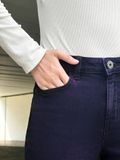 Quần Jeans Nữ Dáng Slim Fit Tím Lavender - Purple Slim Fit Jeans - 122WD2082F3590