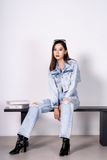 Quần Jeans Nữ Rách Dáng Relax. Relax Women's Ripped Jeans - 223WD1080F1930