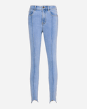Quần Jeans Nữ Sóng Gân Dáng Ôm Phiên Bản 2. Front Seam Detail Skinny Jeans (2nd Version) - 122WD1081F4930