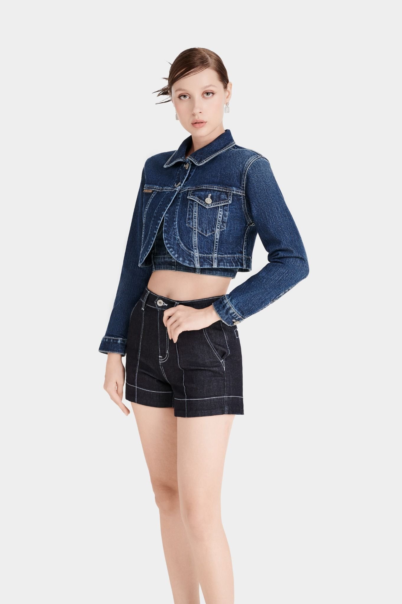 Quần Shorts Nữ Dáng Loe. Women's Flared Shorts - 223WD2104F1990
