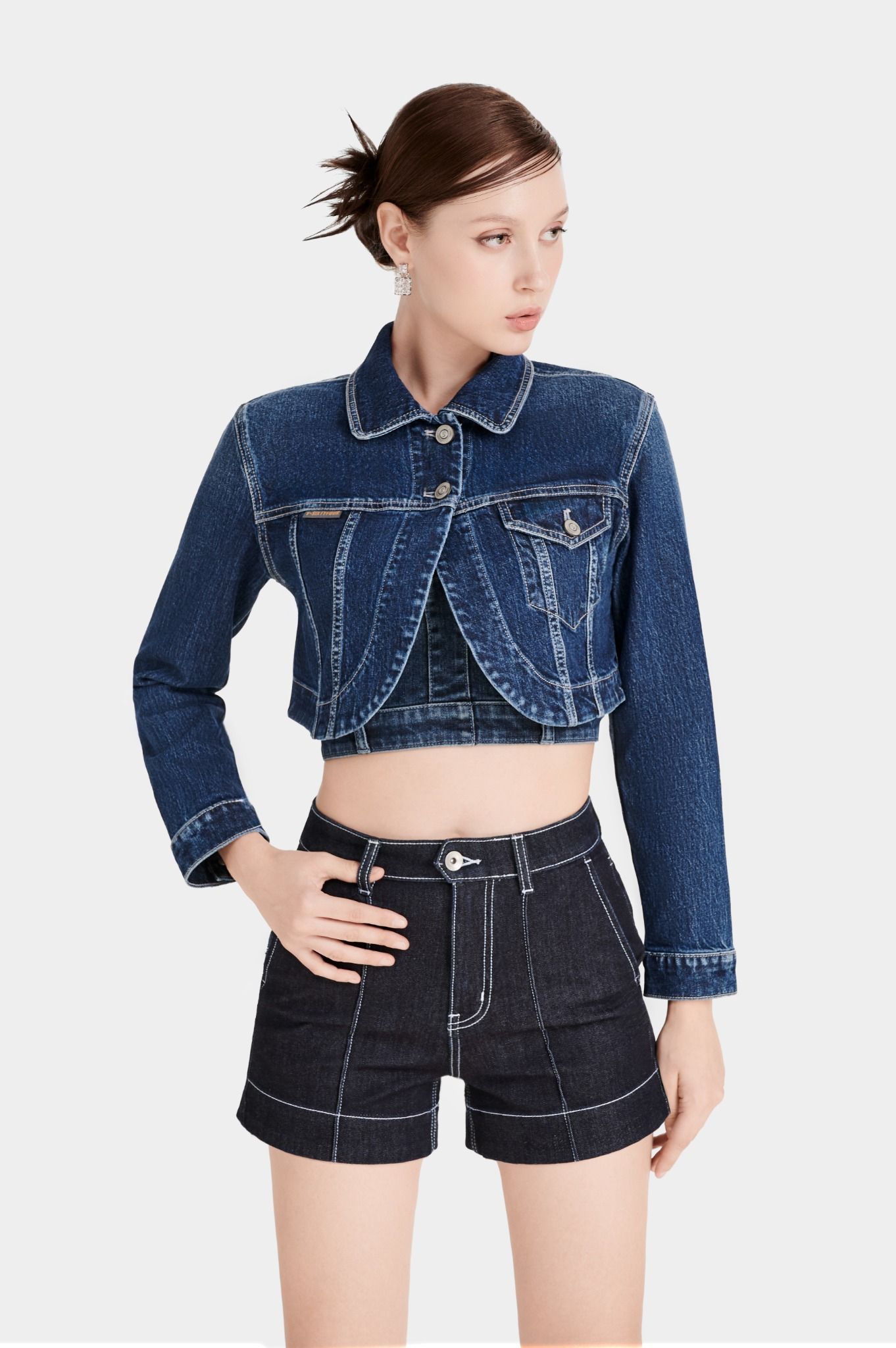 Quần Shorts Nữ Dáng Loe. Women's Flared Shorts - 223WD2104F1990
