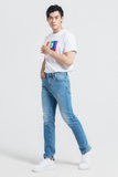 Quần Jeans Nam Ống Đứng. Blue Straight Jeans  - 121MD4083B2930