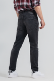 Quần Jeans Nam Skinny Màu Xám Than. Charcoal Grey Skinny Jeans - 121MD4081F1070