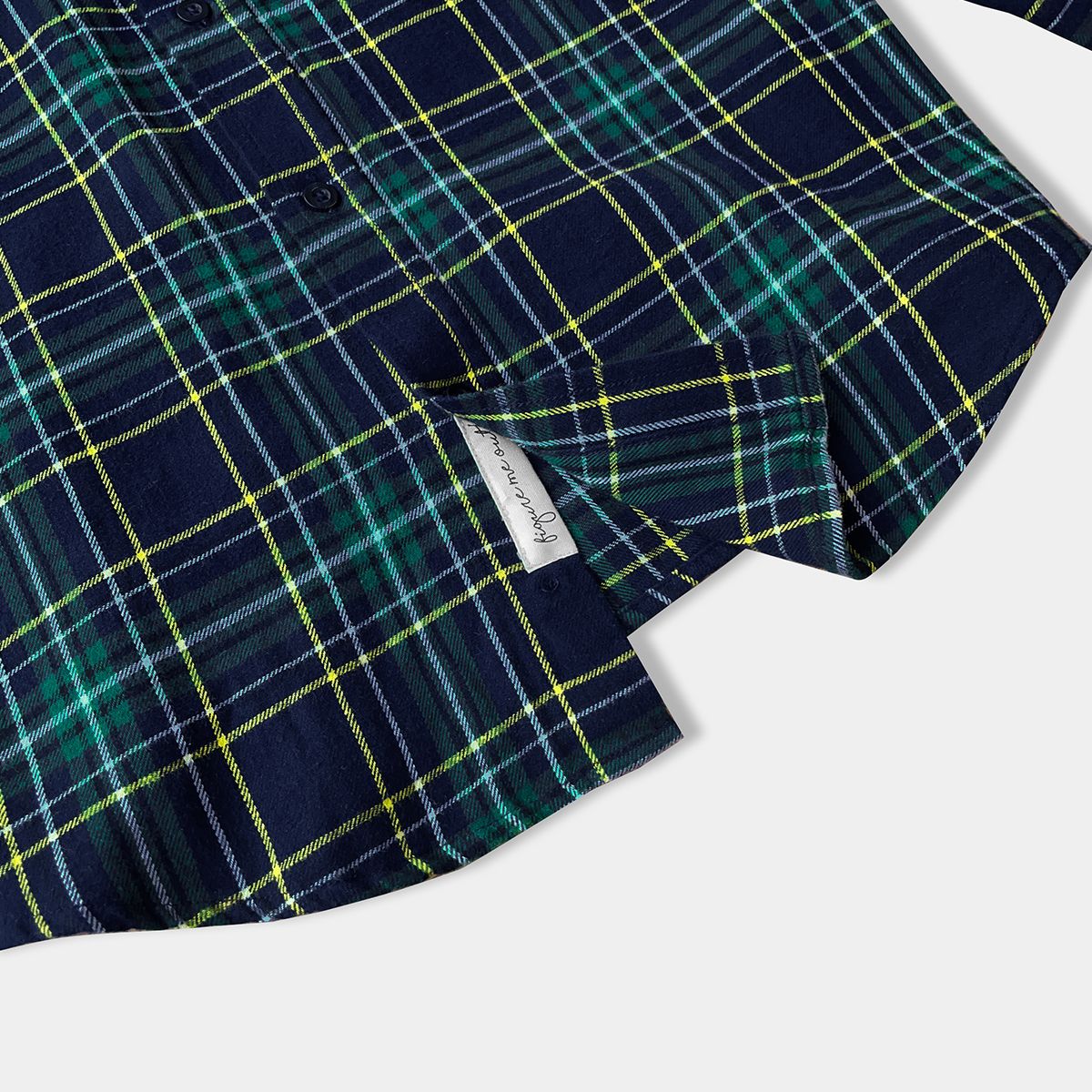 Áo Sơ Mi Nam Caro Xanh Dương Dáng Regular - Men's Regular Fit Blue Caro Shirt - 123MN4039B1470