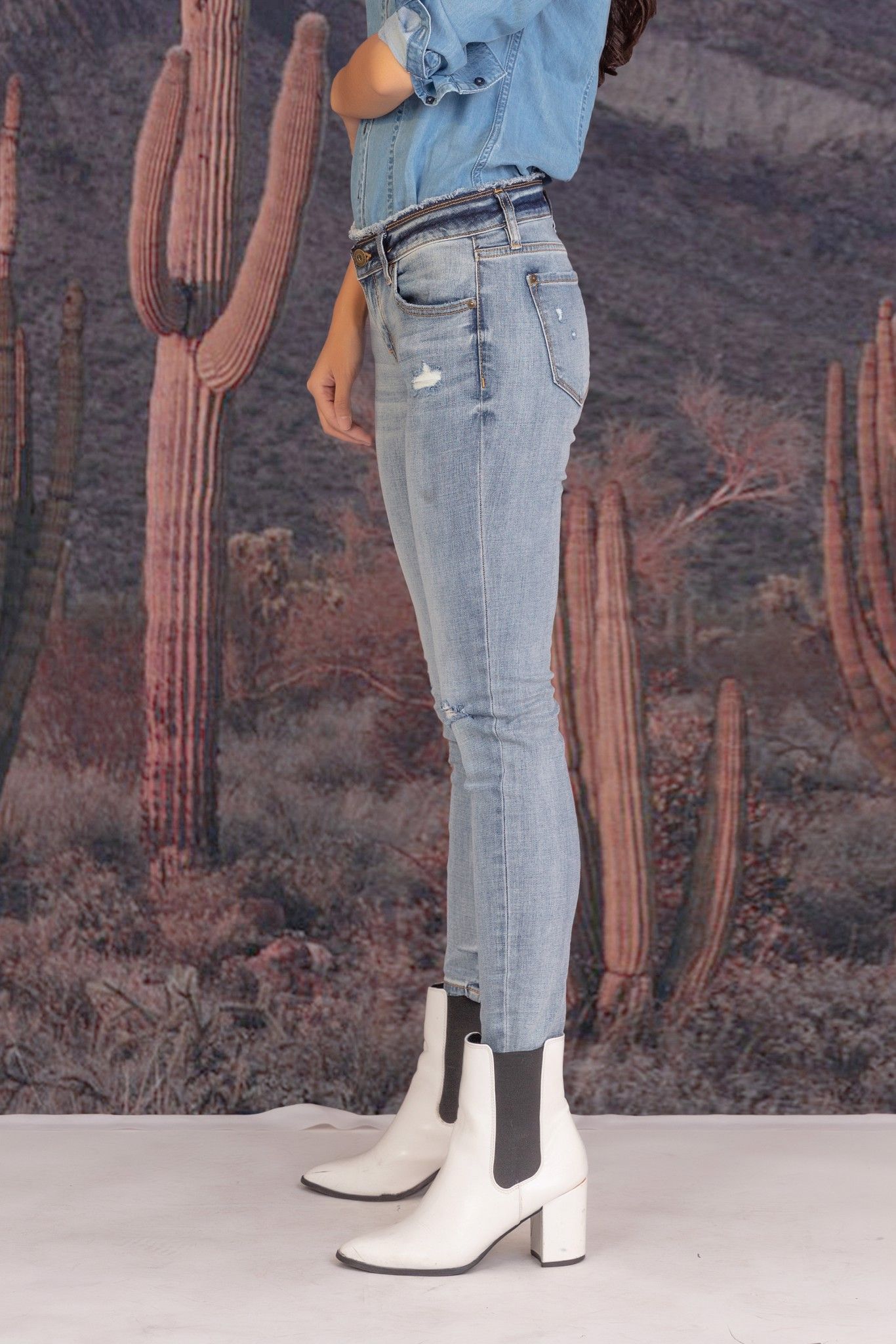 Quần jean nữ dáng skinny - 319WD2091F1910