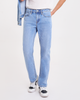 Quần Jeans Nam Dáng Suông Màu Xanh Sáng. Sky Blue Wash Straight Jeans - 122MD4083B1930