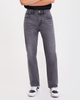 Quần Jeans Nam Dáng Suông Màu Xám. Ash Grey Wash Straight Jeans - 122MD3083B1070