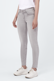 Quần Jeans Nữ Dáng Ôm Màu Xám Bạc. Silver Grey Skinny Jeans - 121WD2081F4010
