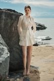 MIRA LACE LONG SLEEVE BLOUSE