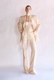 MIRRI SAND JACQUARD STRAIGHT LEG PANTS
