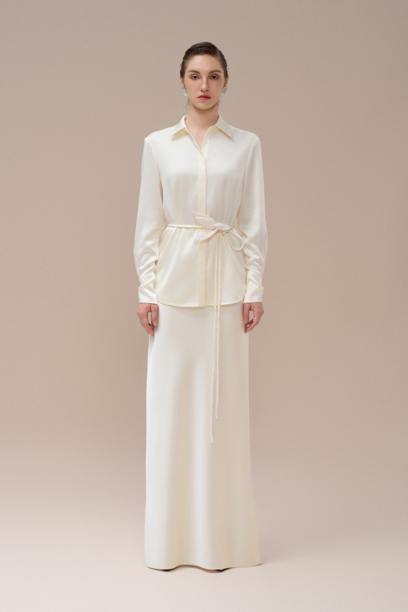  SIGRID POINTED COLLAR SHIRT 