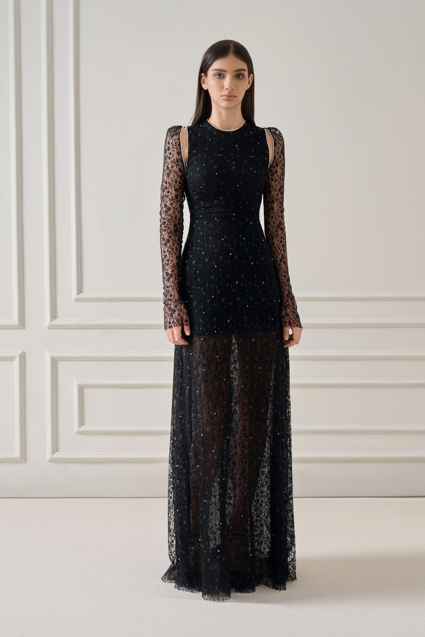  VERA EMB AURORA LACE DRESS 