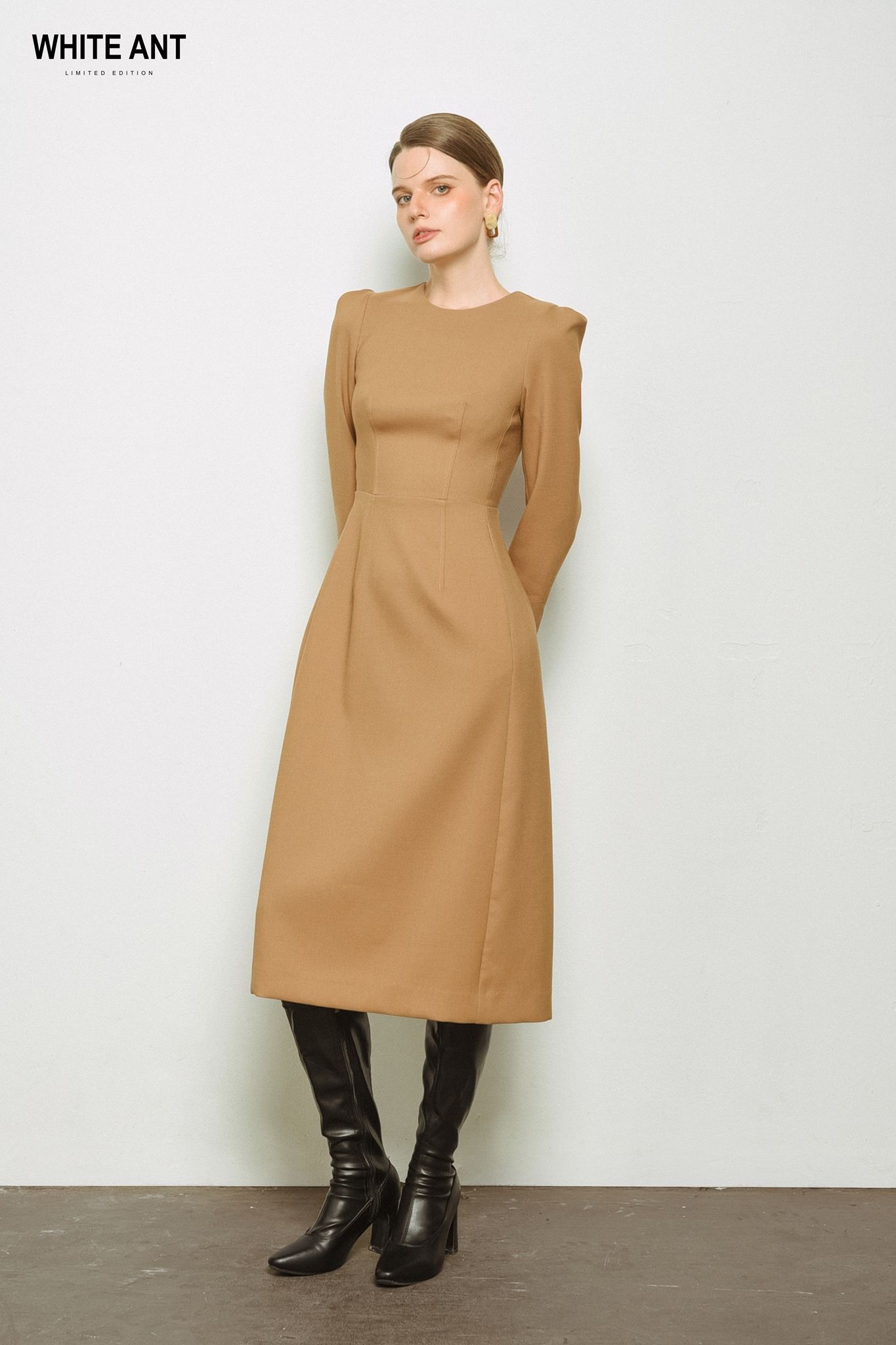 BRIAN LONG SLEEVE DRESS