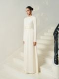 MITO DRAPED LONG DRESS